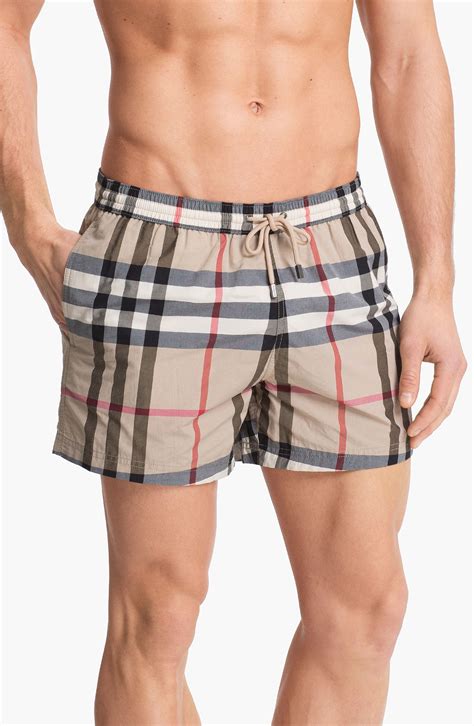 mens burberry swim trunks|men's swimwear briefs.